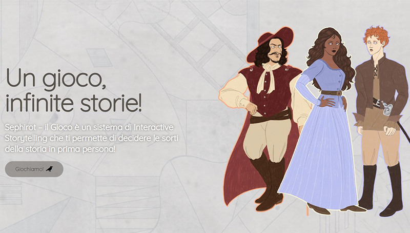 Sephirot il Gioco website